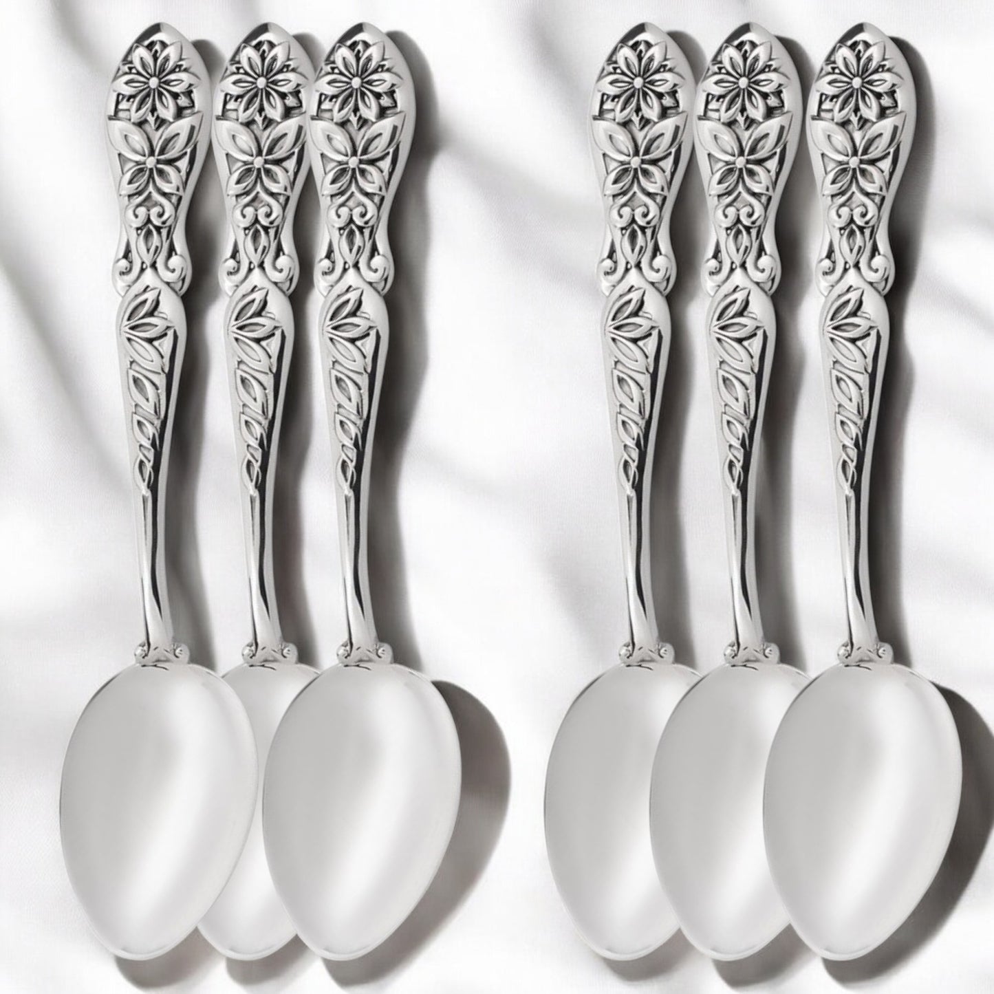 Elegant Handcrafted Sterling Silver Spoon with Enamel Butterfly Handle – Luxury Gift Boxed Collectible