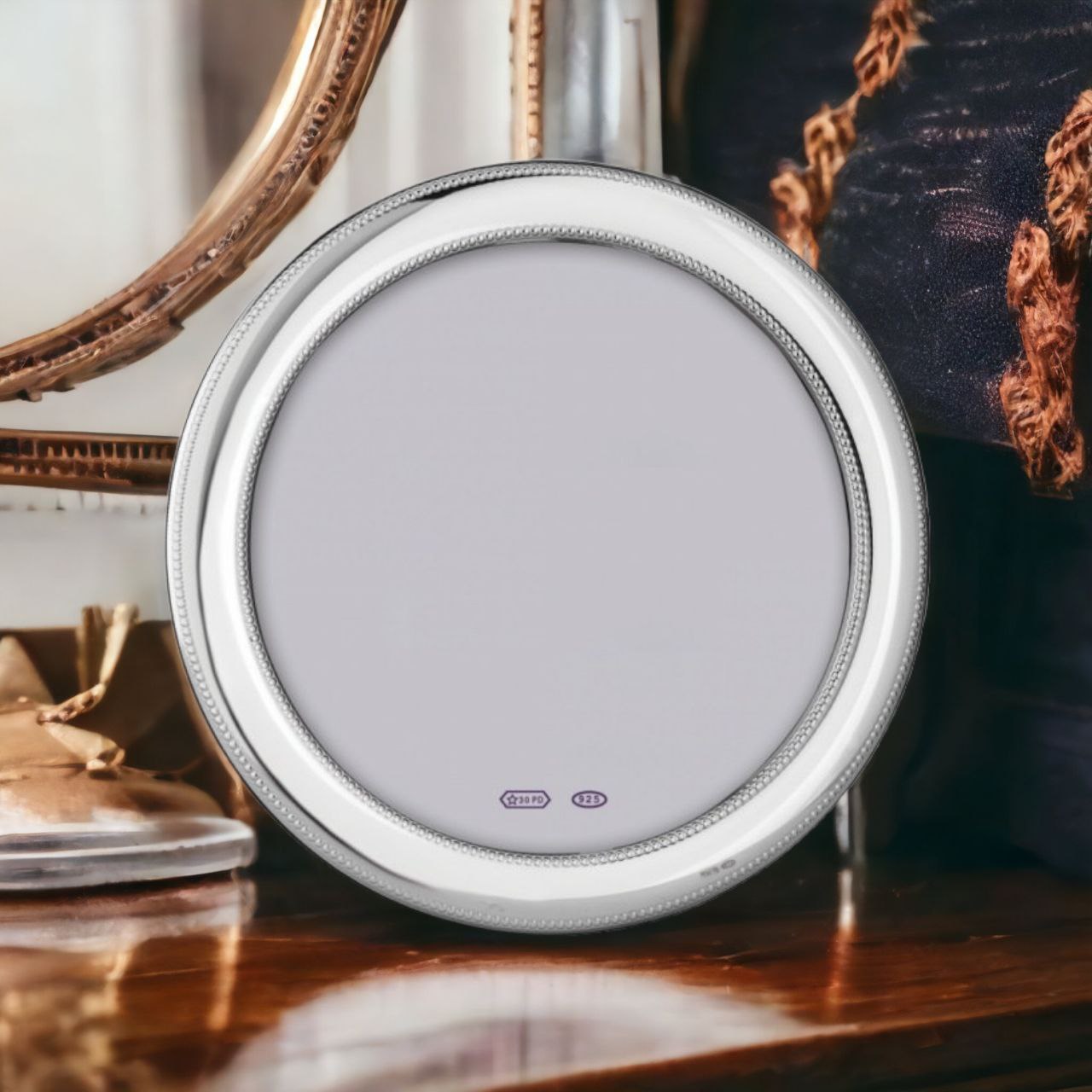 Silver Picture Frame Lucca 9x9cm