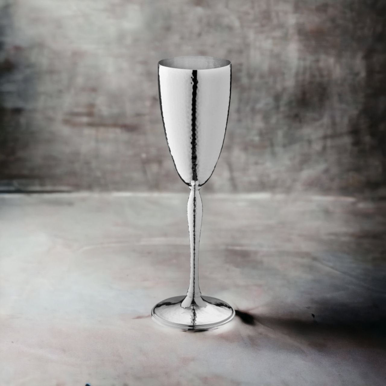 Silver Plated Champagne Glass Roma