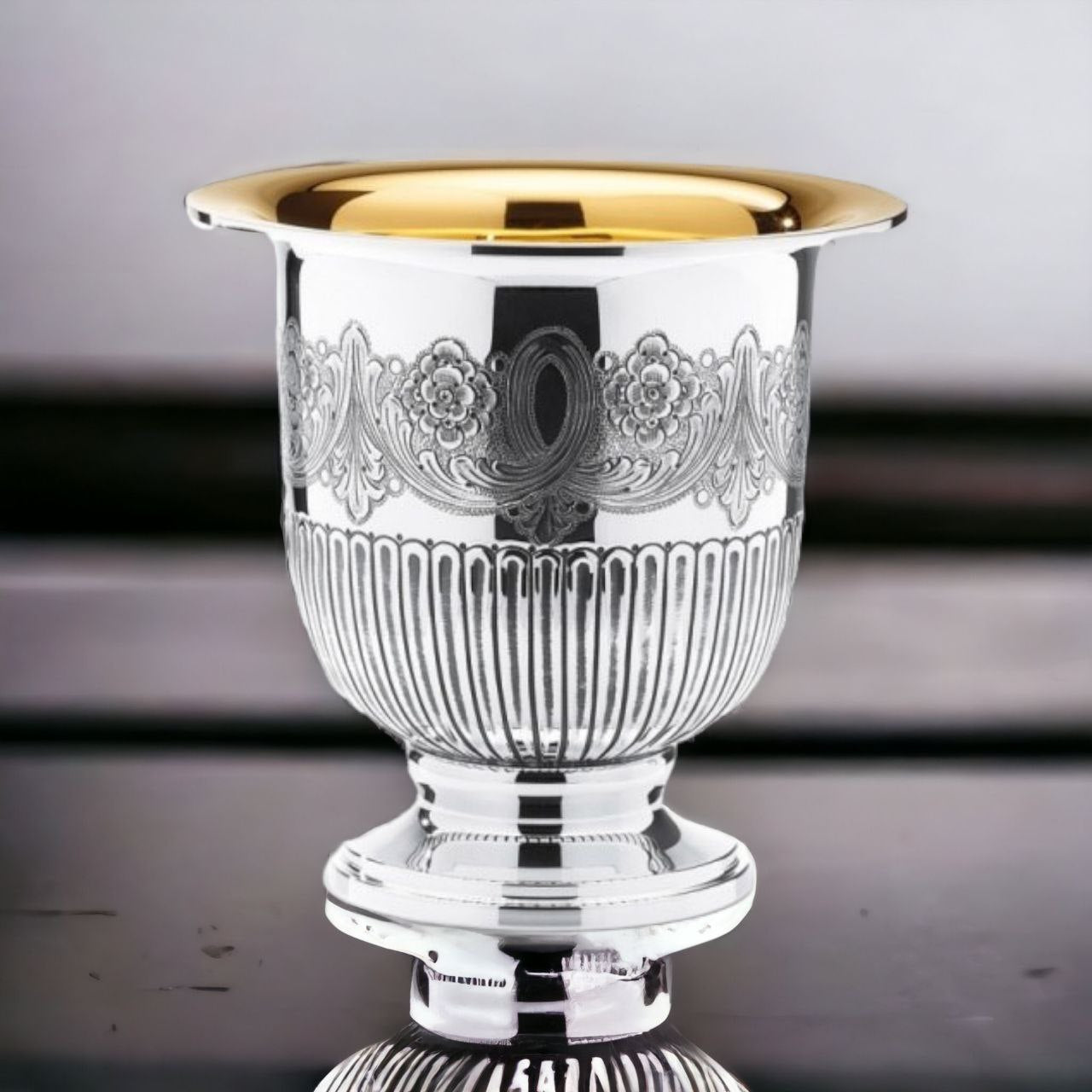 Sterling Silver 925 Ice Basket Cardinal