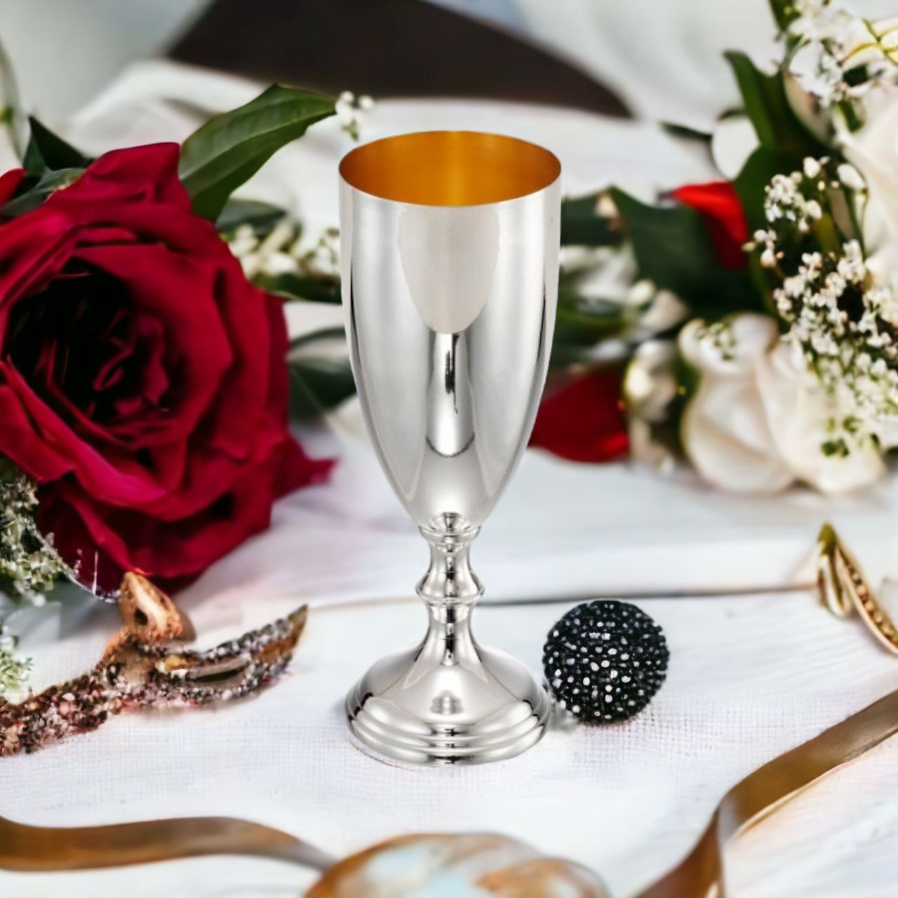 Silver Plated Wine Cup Venezia