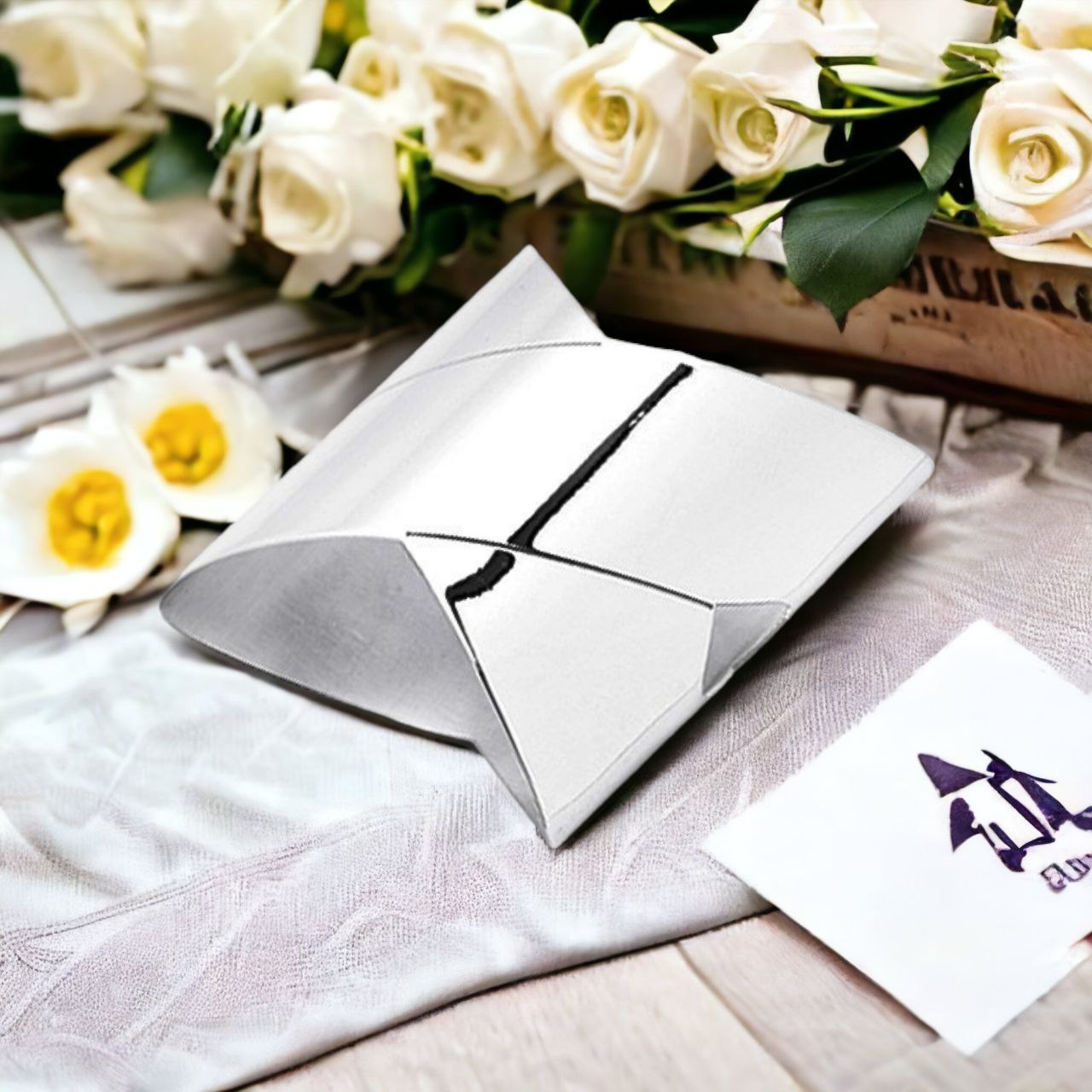 Silver Plated Napkin Ring Genova