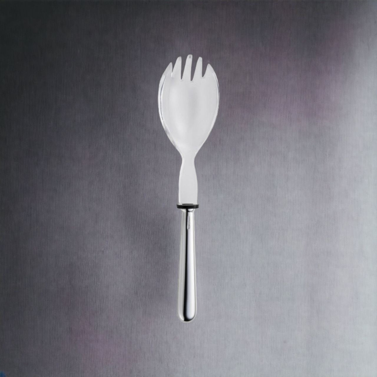 Silver Salad Serving Fork Plex Swedish design