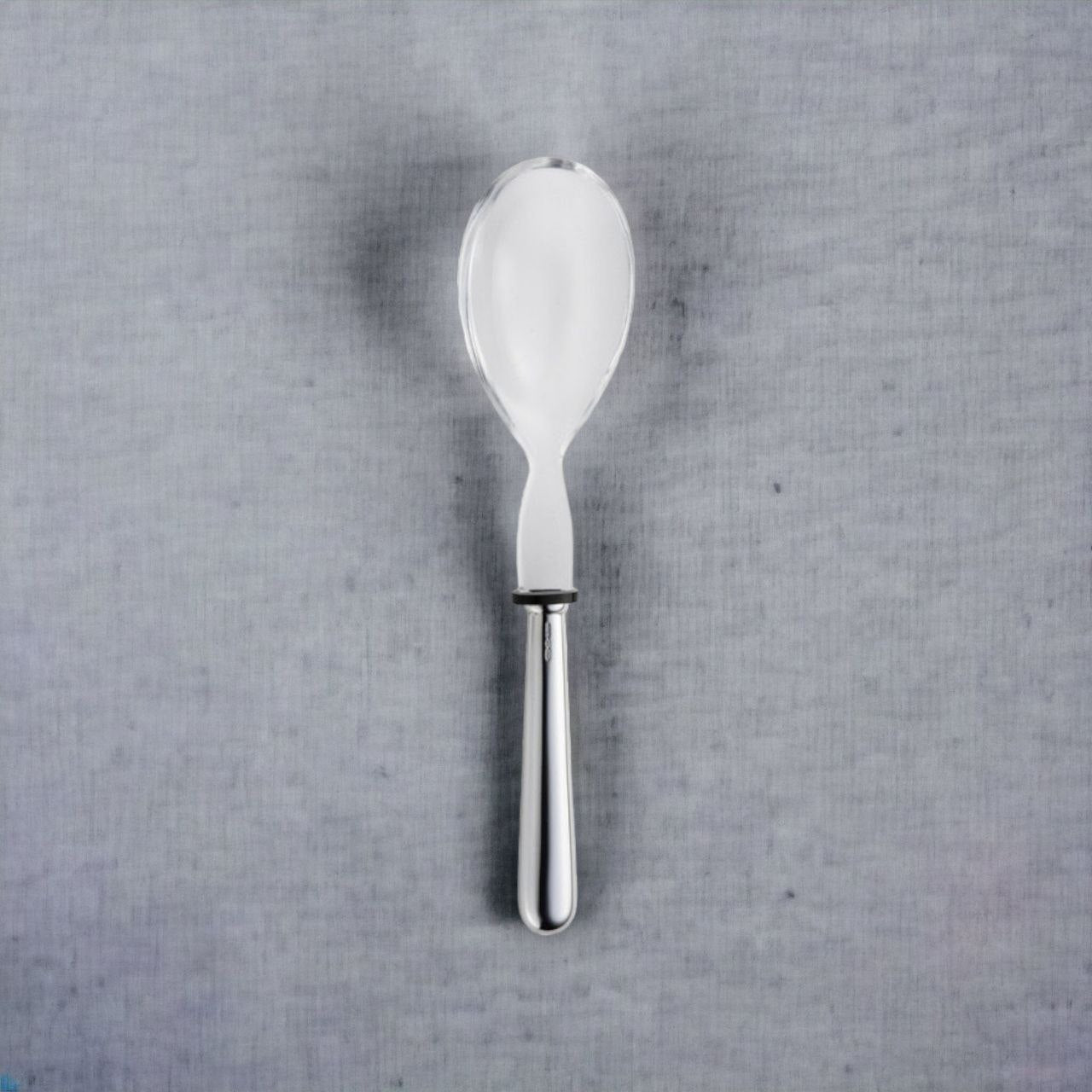 Silver Salad Serving Spoon Plex Swedish design