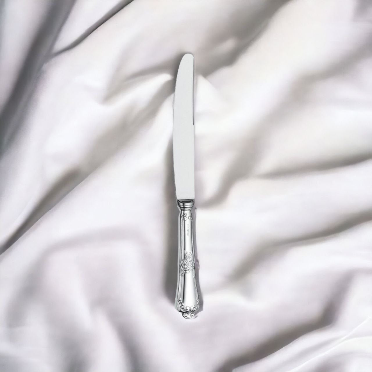 Silver Table 3 pieces Set Floral design (spoon, fork, knife)