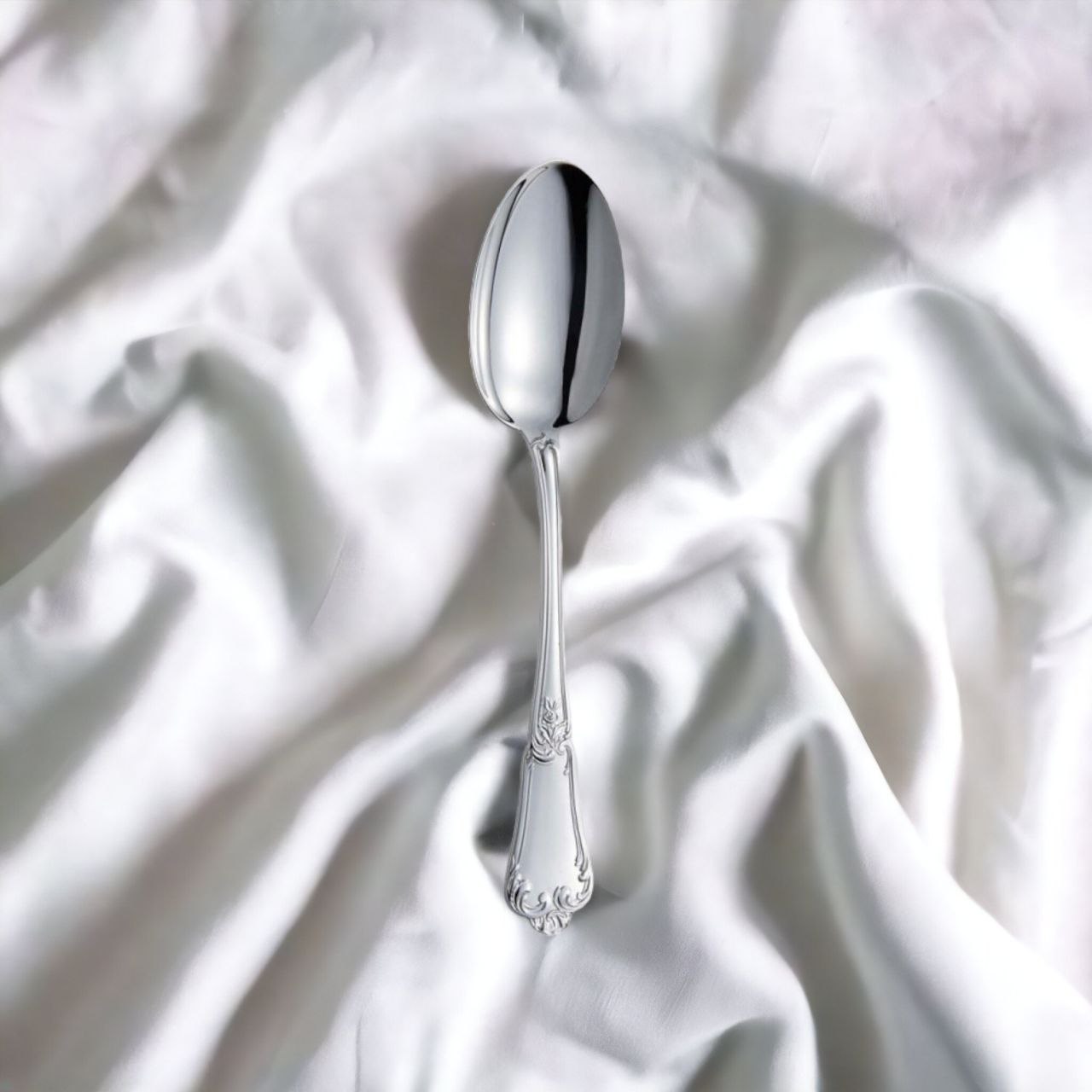 Silver Table Spoon Floral design