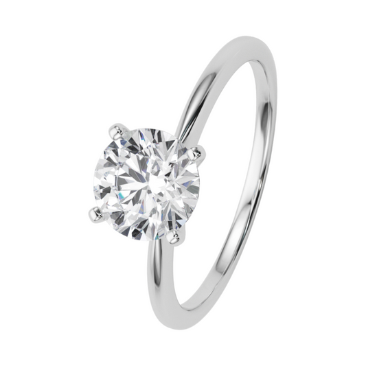 14K gold solitaire  2.1 dwt - 2 ct tw - SI2, G