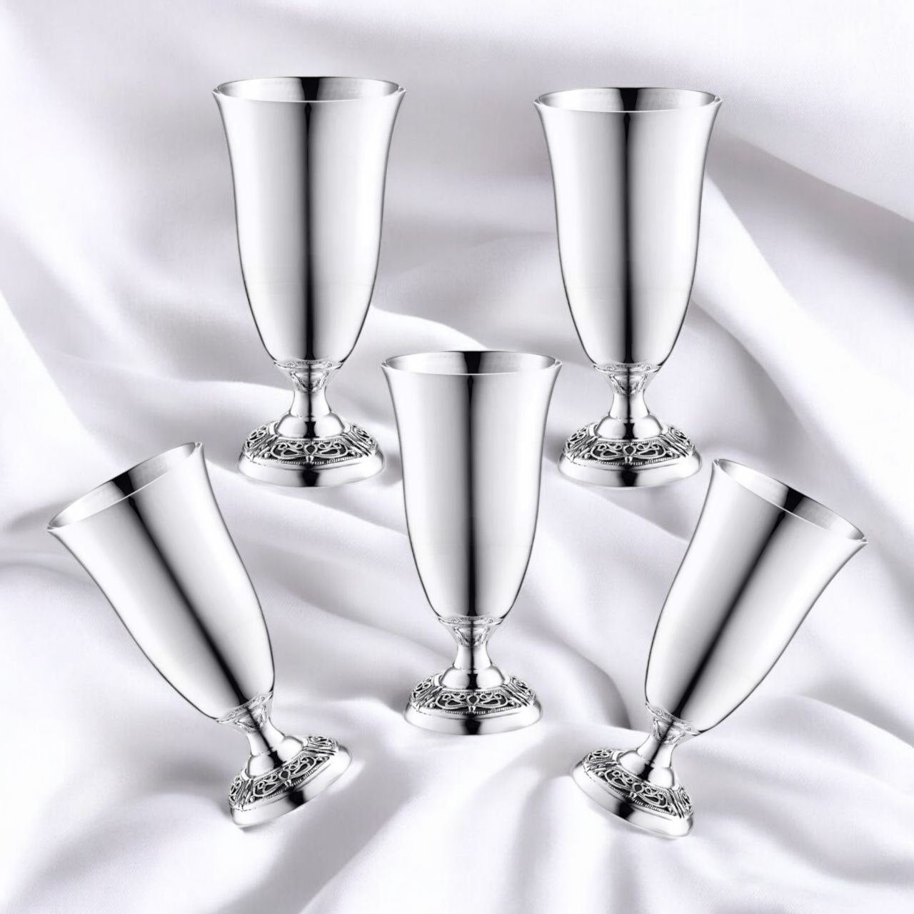 Handcrafted Sterling Silver Shot Glass – Elegant Luxury Drinkware, Perfect Wedding or Anniversary Gift, Collectible Barware