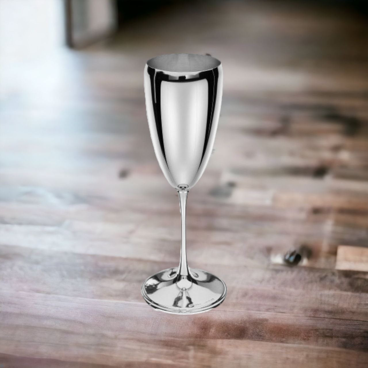 Silver Plated Champagne Glass Napoli