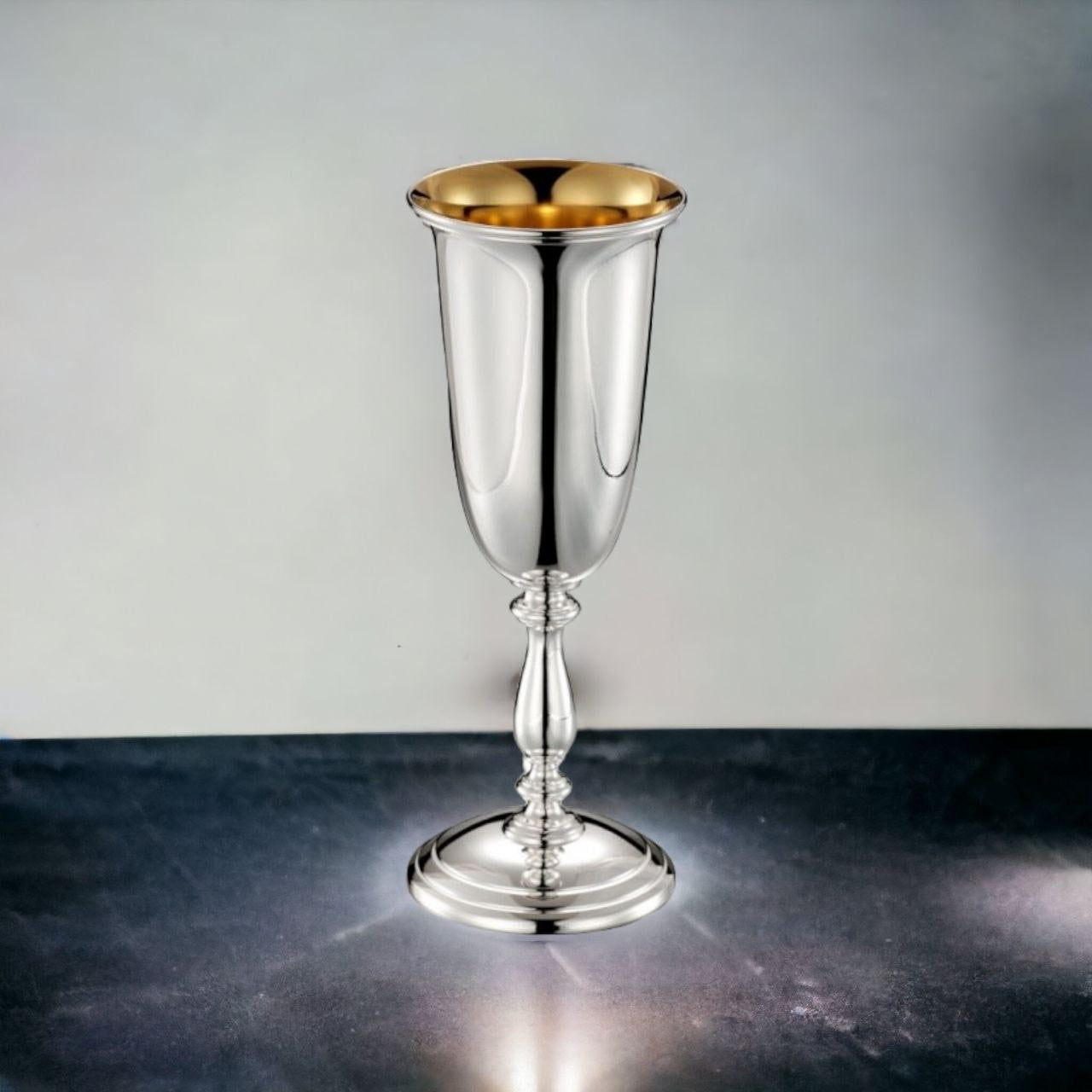 Sterling Silver 925 Champagne Glass Bergamo
