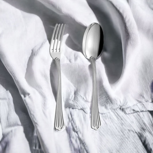 Silver Table 2 pieces Set Firenze (spoon, fork)