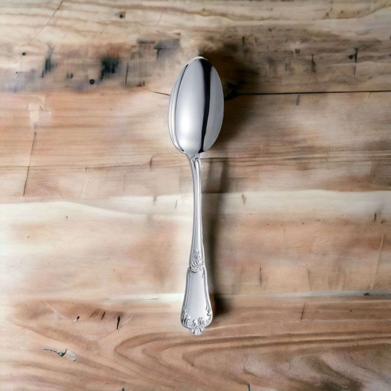 Silver Table Spoon Floral design
