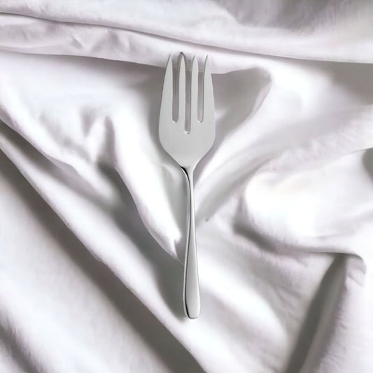 Silver Fish Serving Fork Swedish design