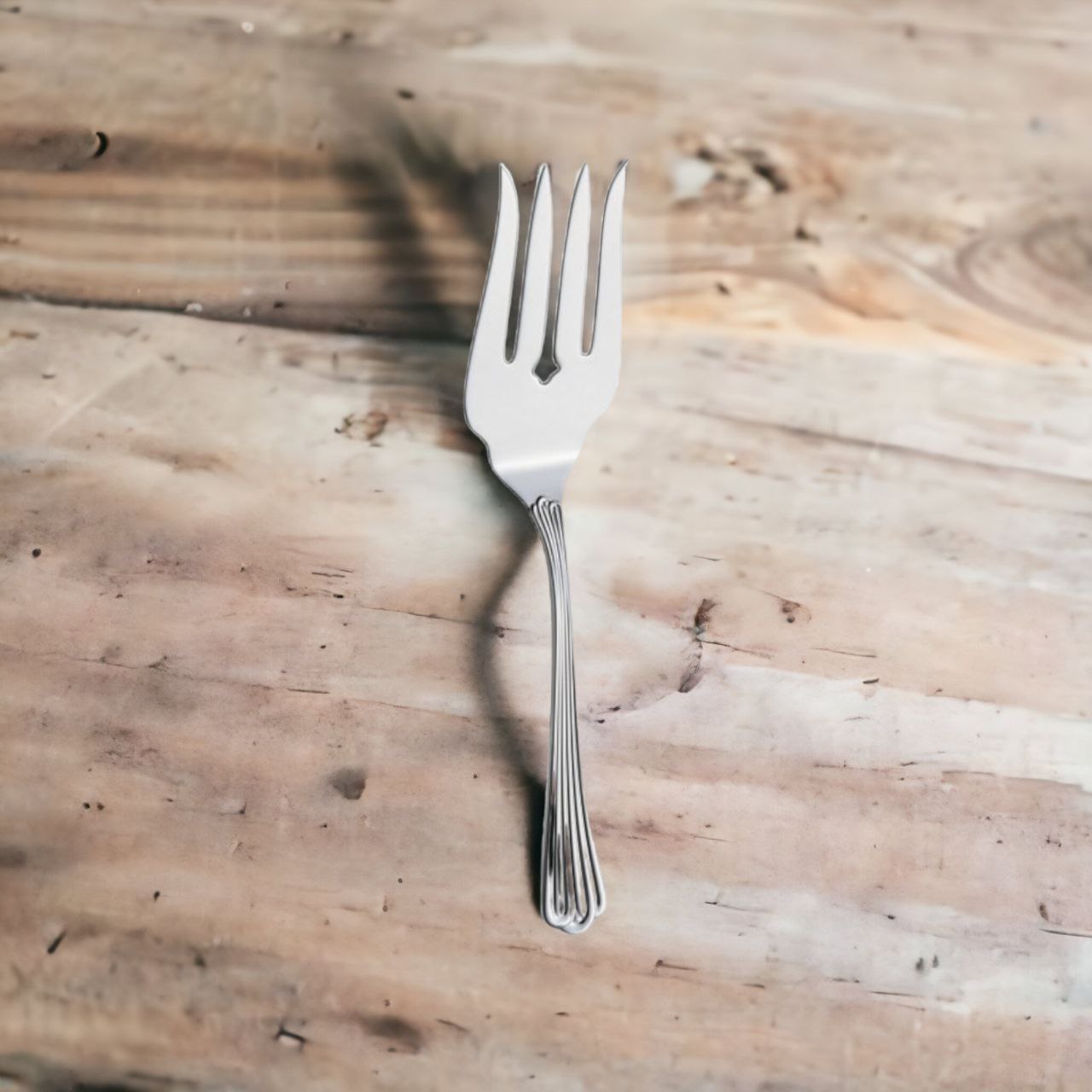 Silver Fish Serving Fork Firenze
